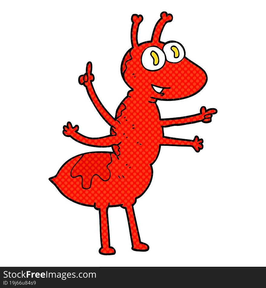 cartoon ant