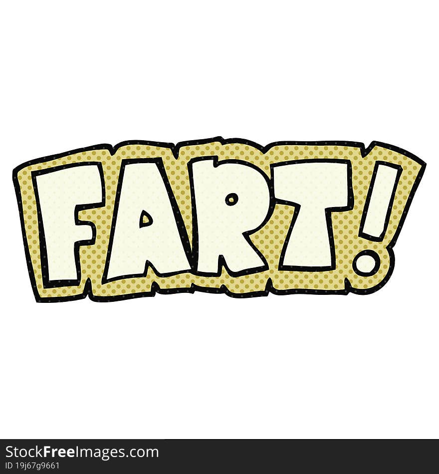 cartoon fart symbol