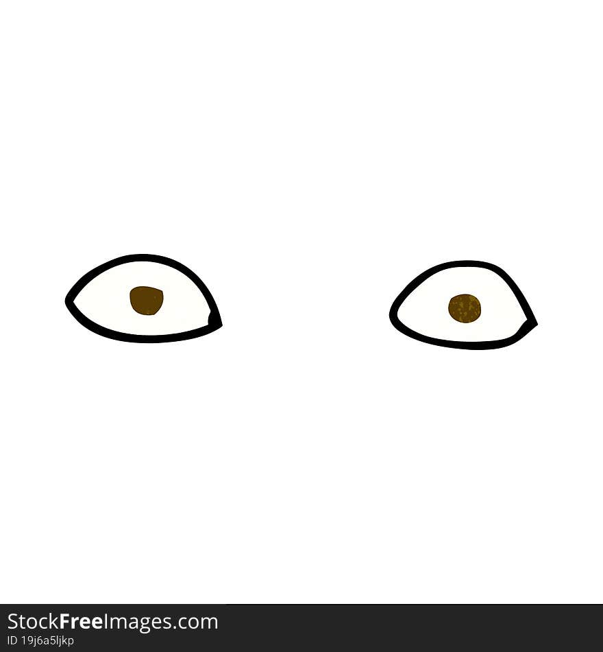 cartoon eyes