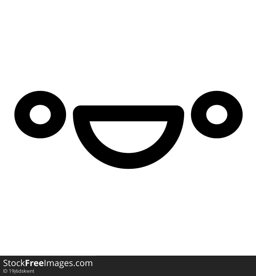 super happy face icon