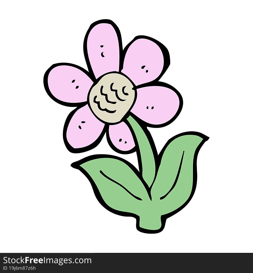 Cartoon Flower