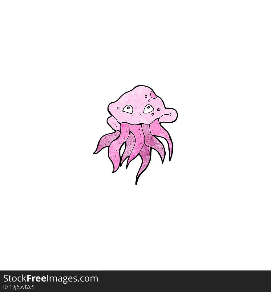 cartoon jellyfish