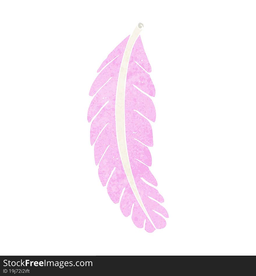 Cartoon Feather