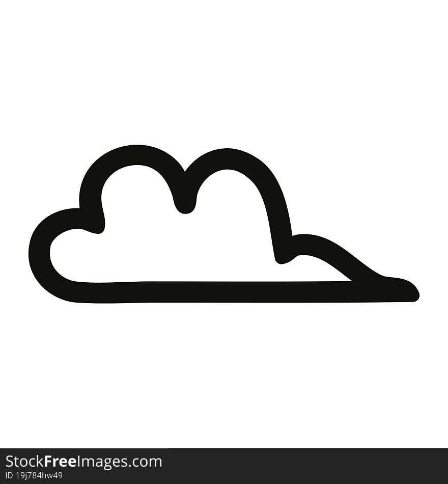 weather cloud icon