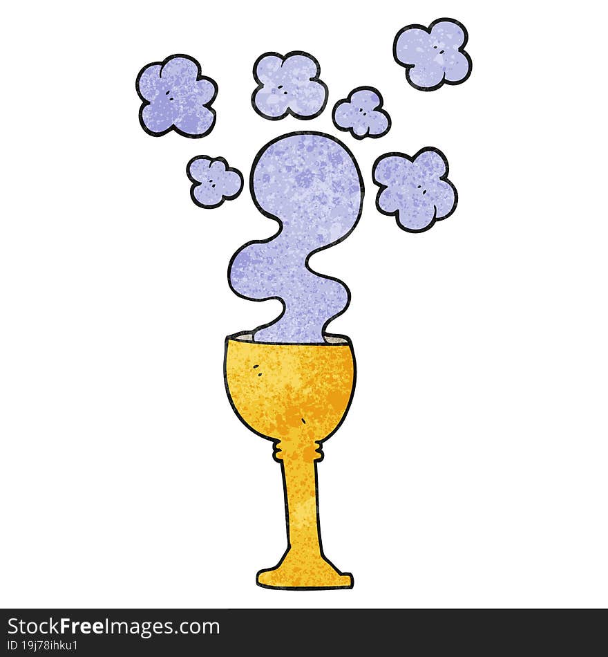 Texture Cartoon Spooky Halloween Goblet