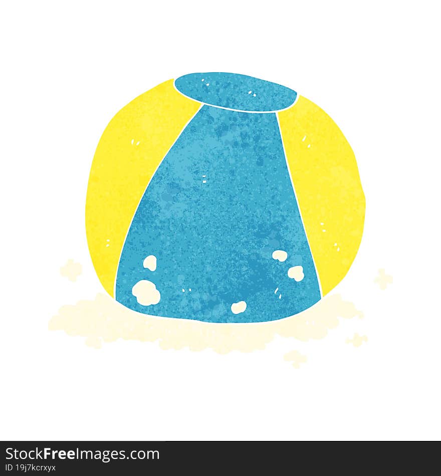 Cartoon Beach Ball