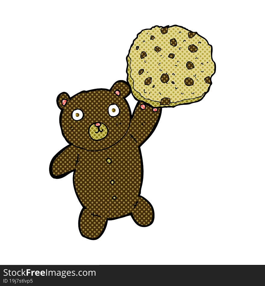 bear with cookie