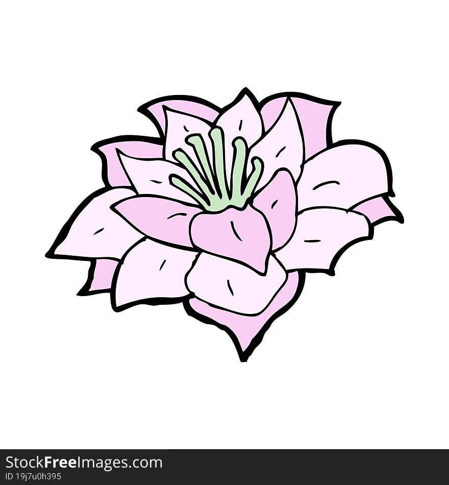 Cartoon Flower