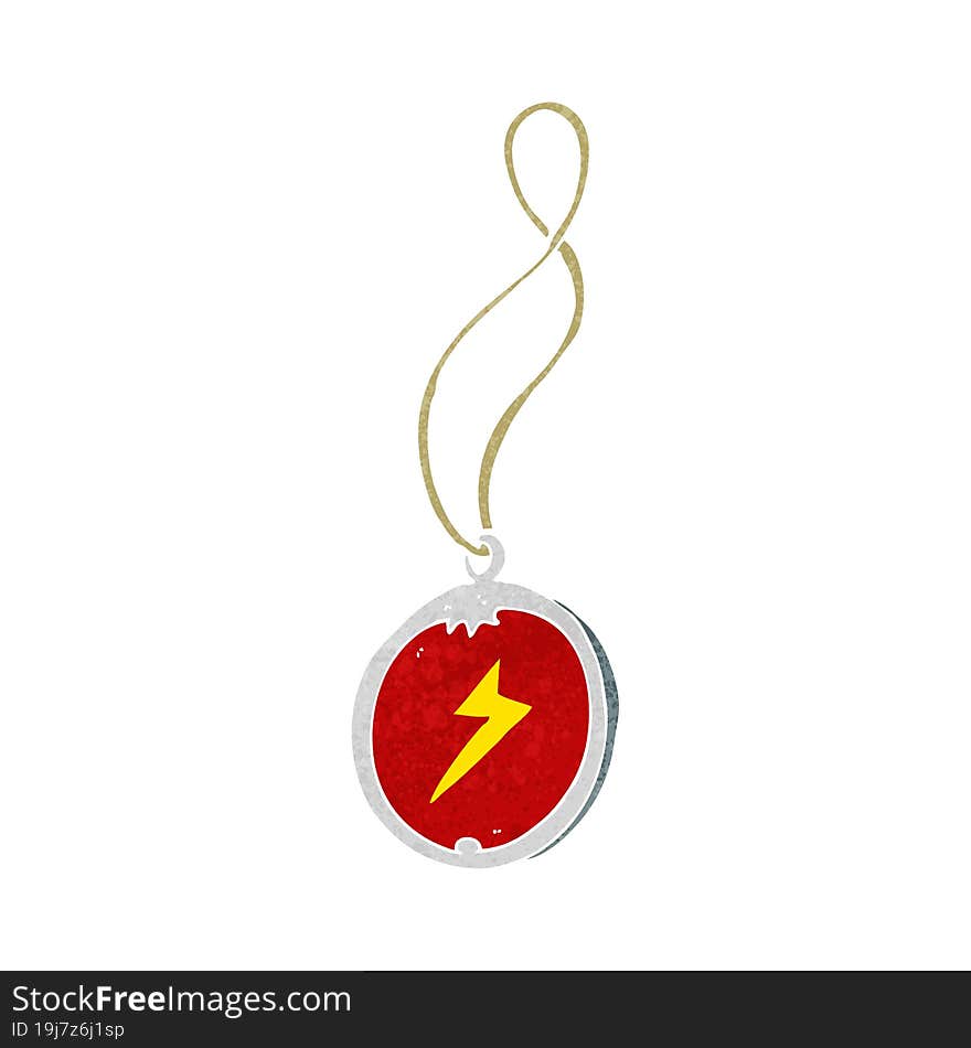 cartoon magic pendant necklace