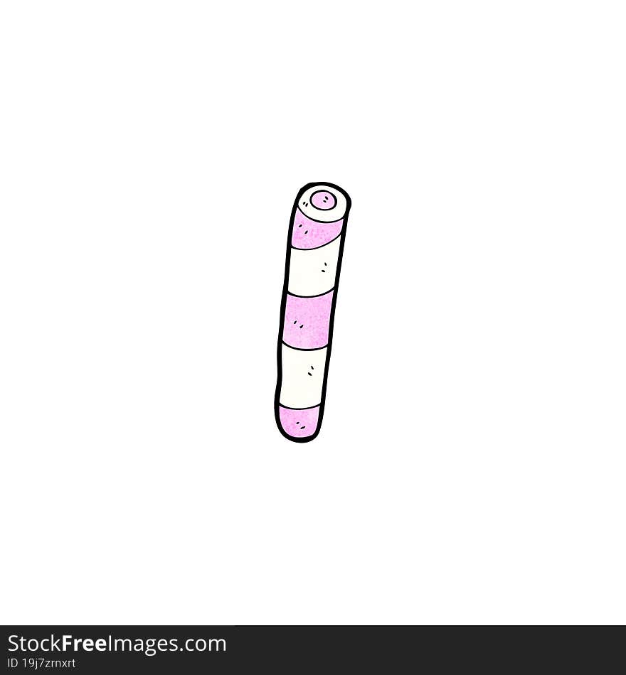 cartoon stick of rock