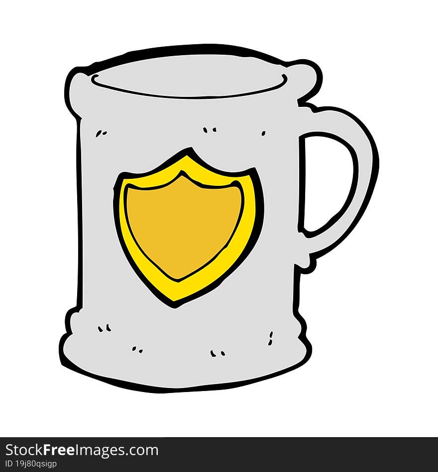 cartoon tankard