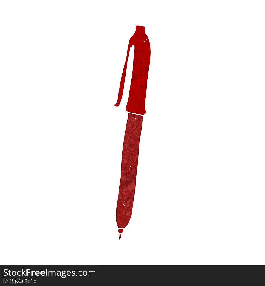 cartoon pen