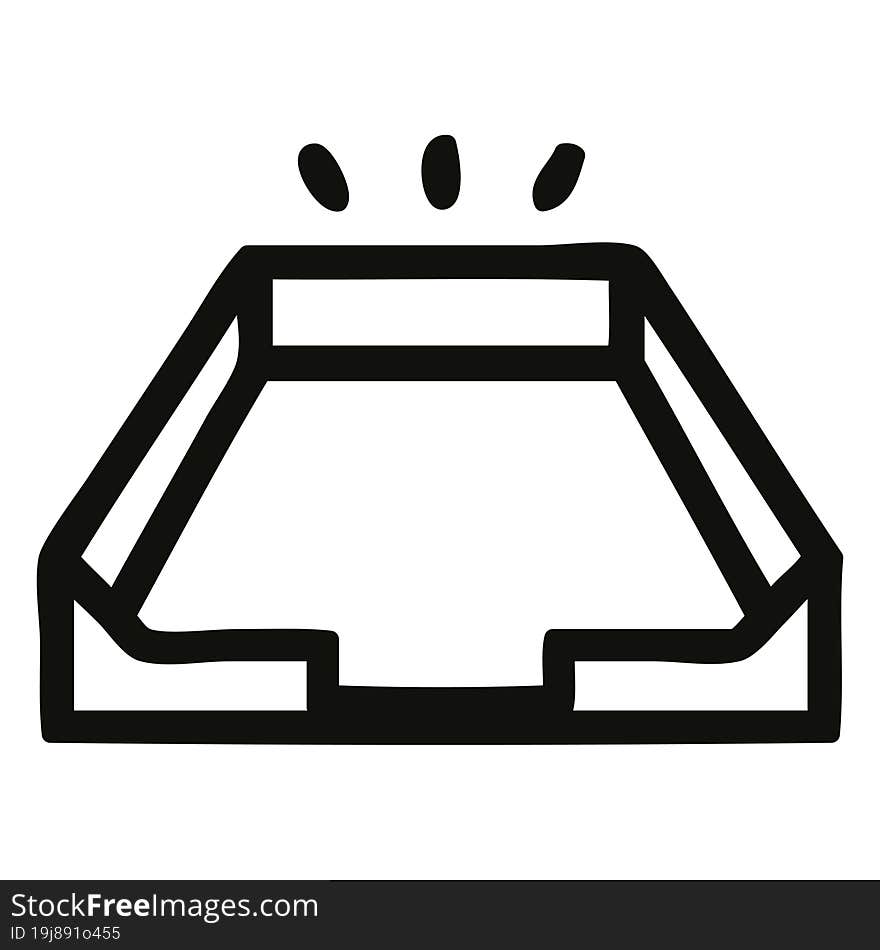 Empty In Tray Icon