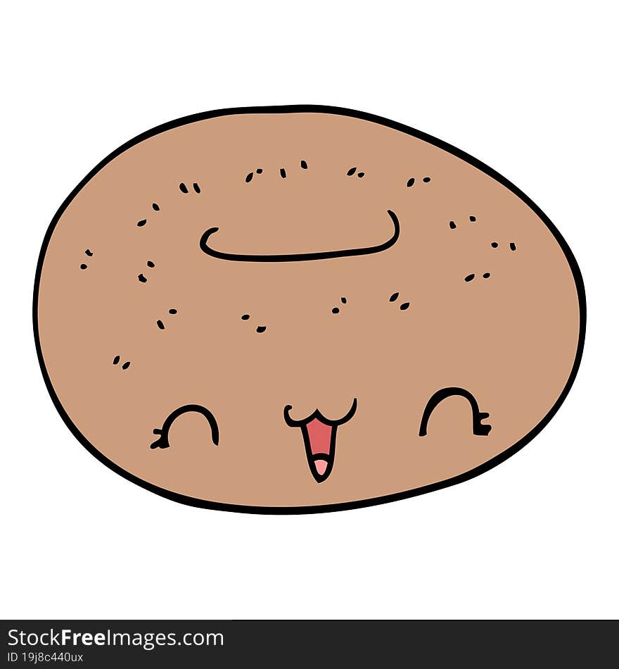 Cute Cartoon Donut