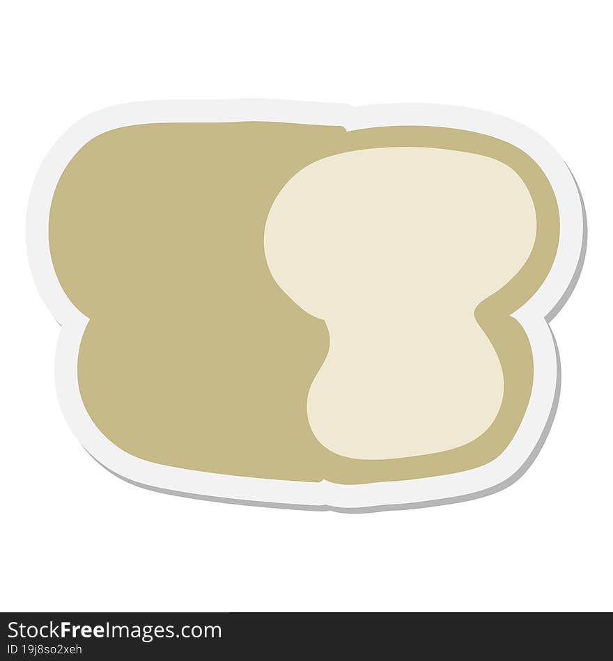 oaf of bread sticker