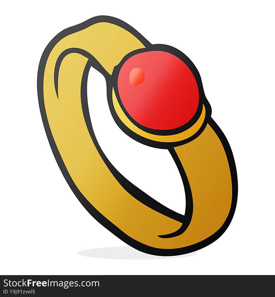 cartoon ring