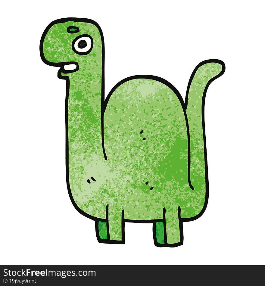 cartoon doodle prehistoric dinosaur