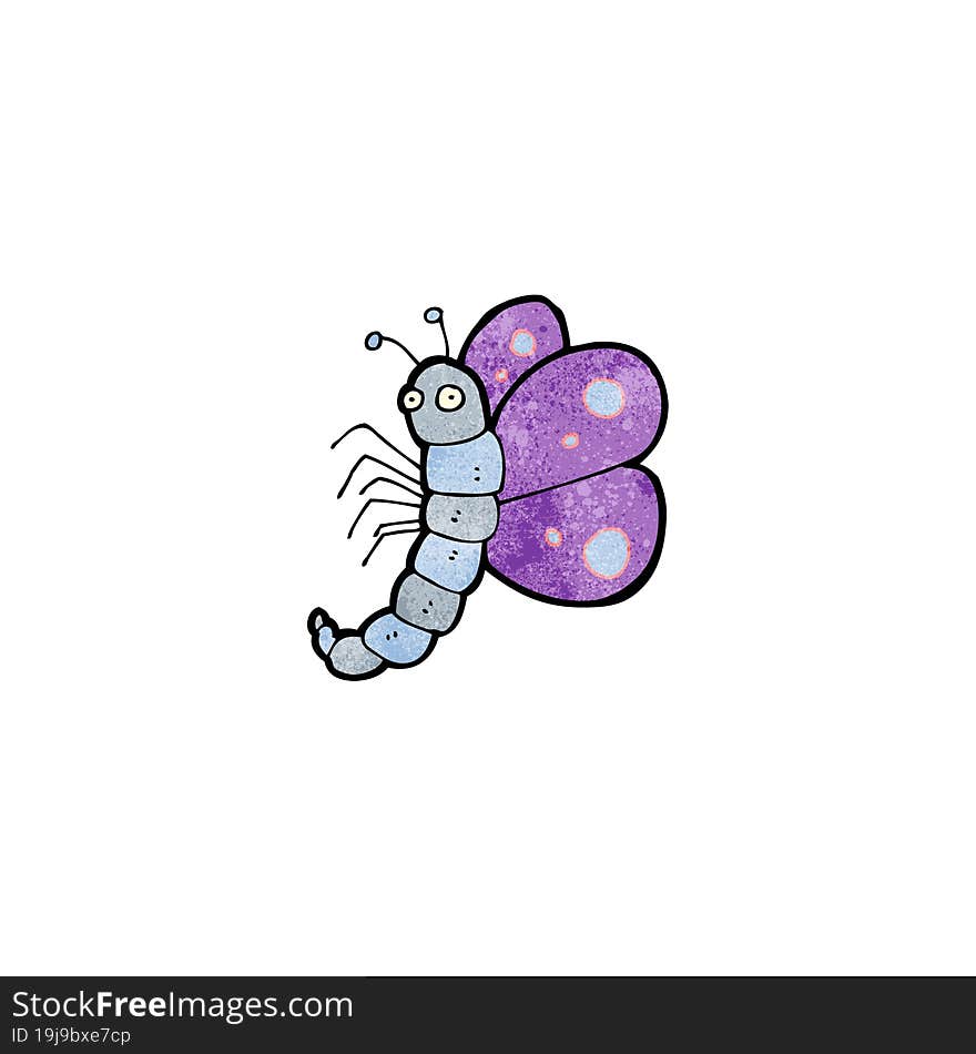 cartoon caterpillar