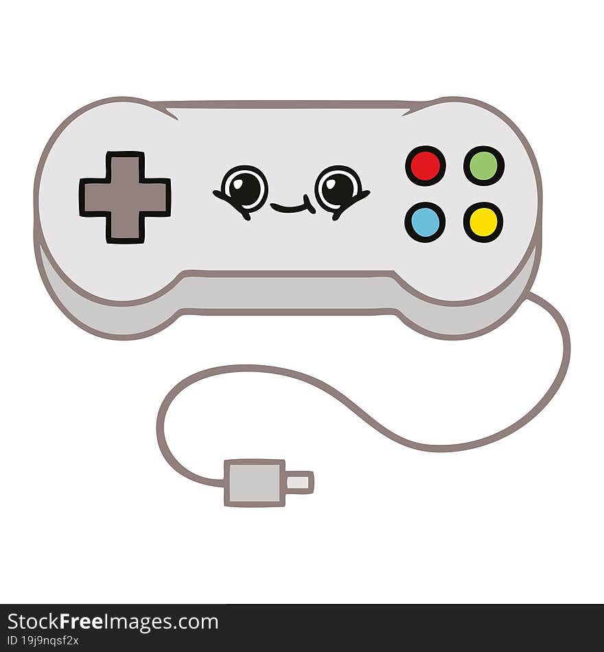 Cute Cartoon Game Controller