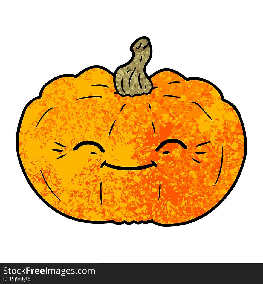 cartoon pumpkin. cartoon pumpkin