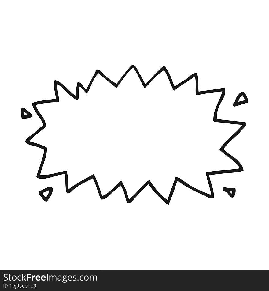 cartoon explosion symbol