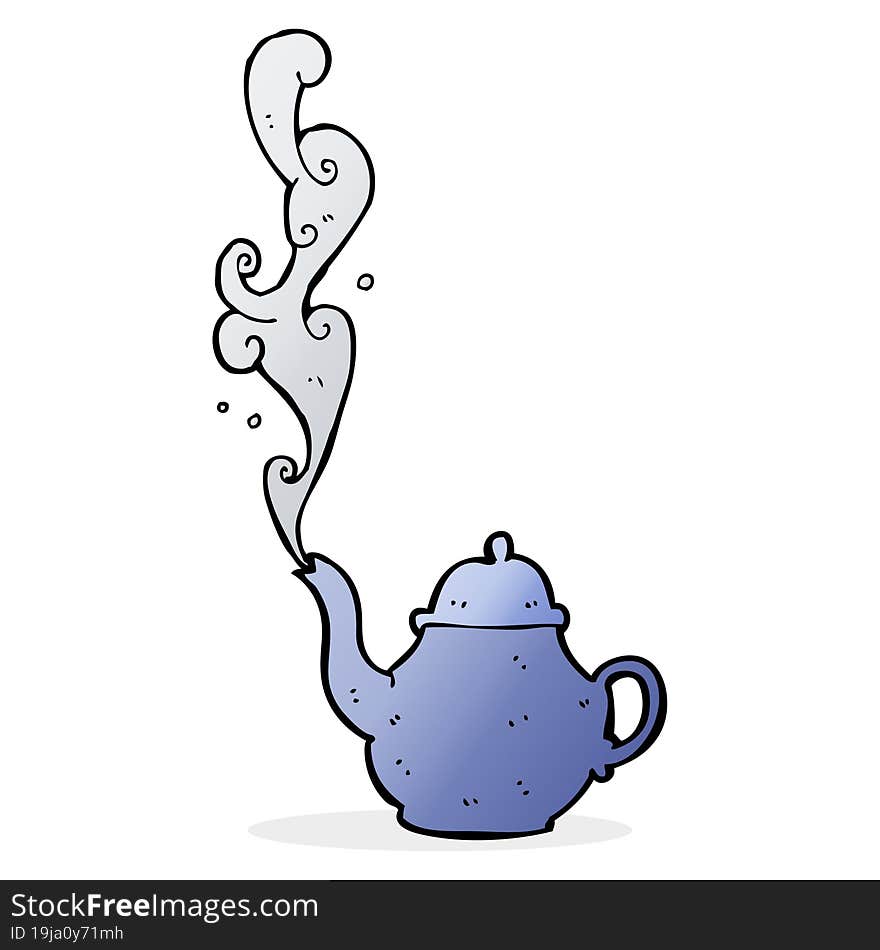 cartoon teapot