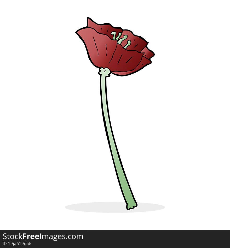 cartoon flower