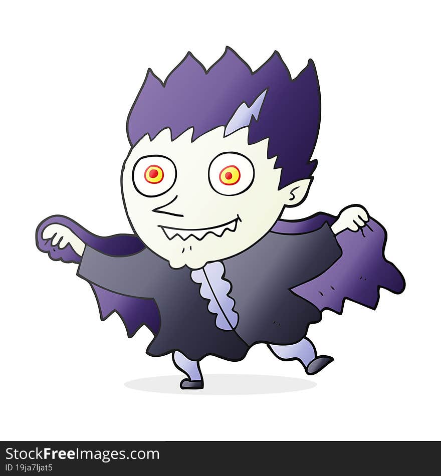 cartoon vampire