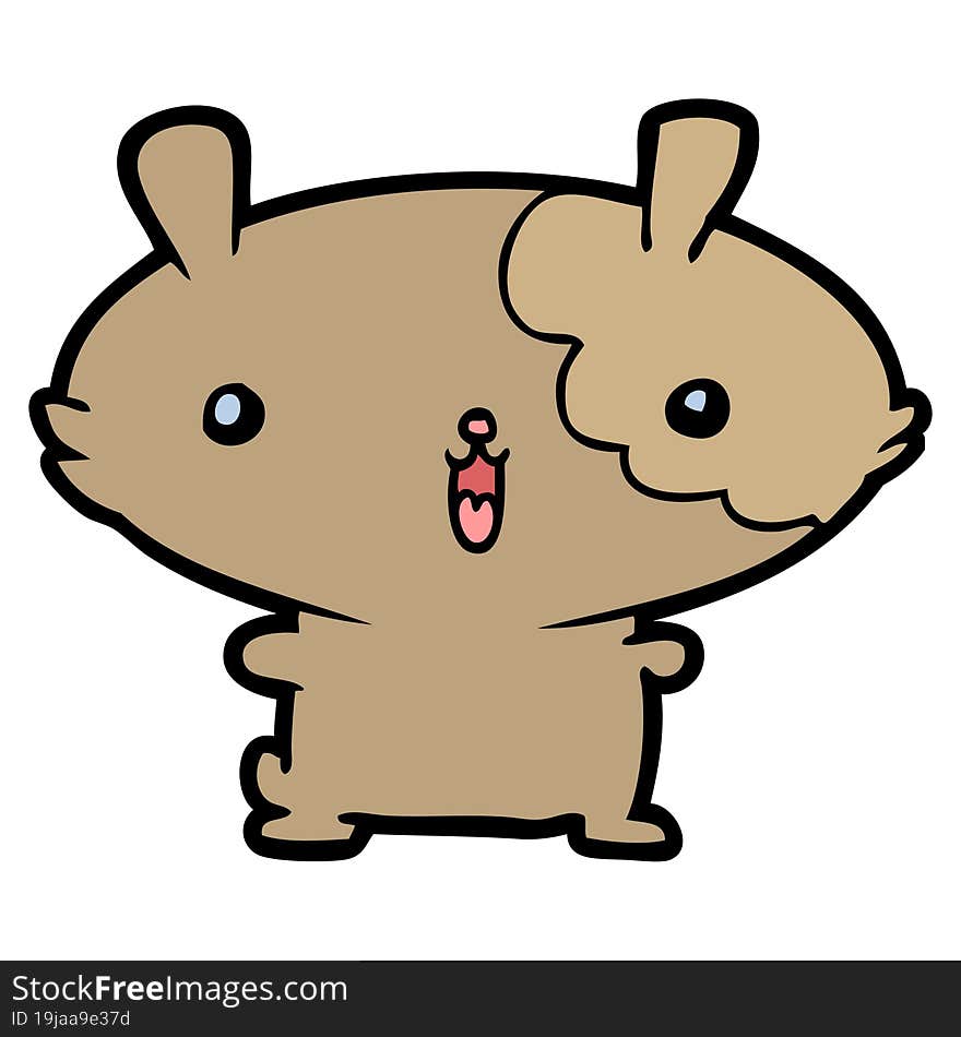 cartoon hamster. cartoon hamster