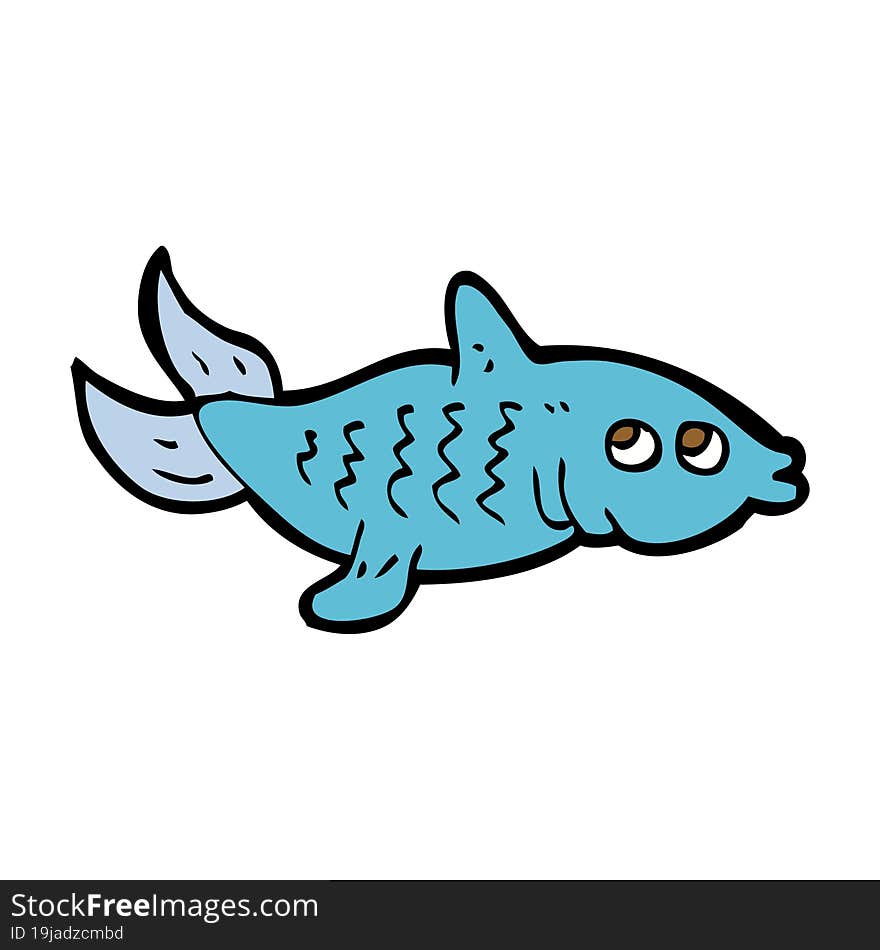 cartoon fish