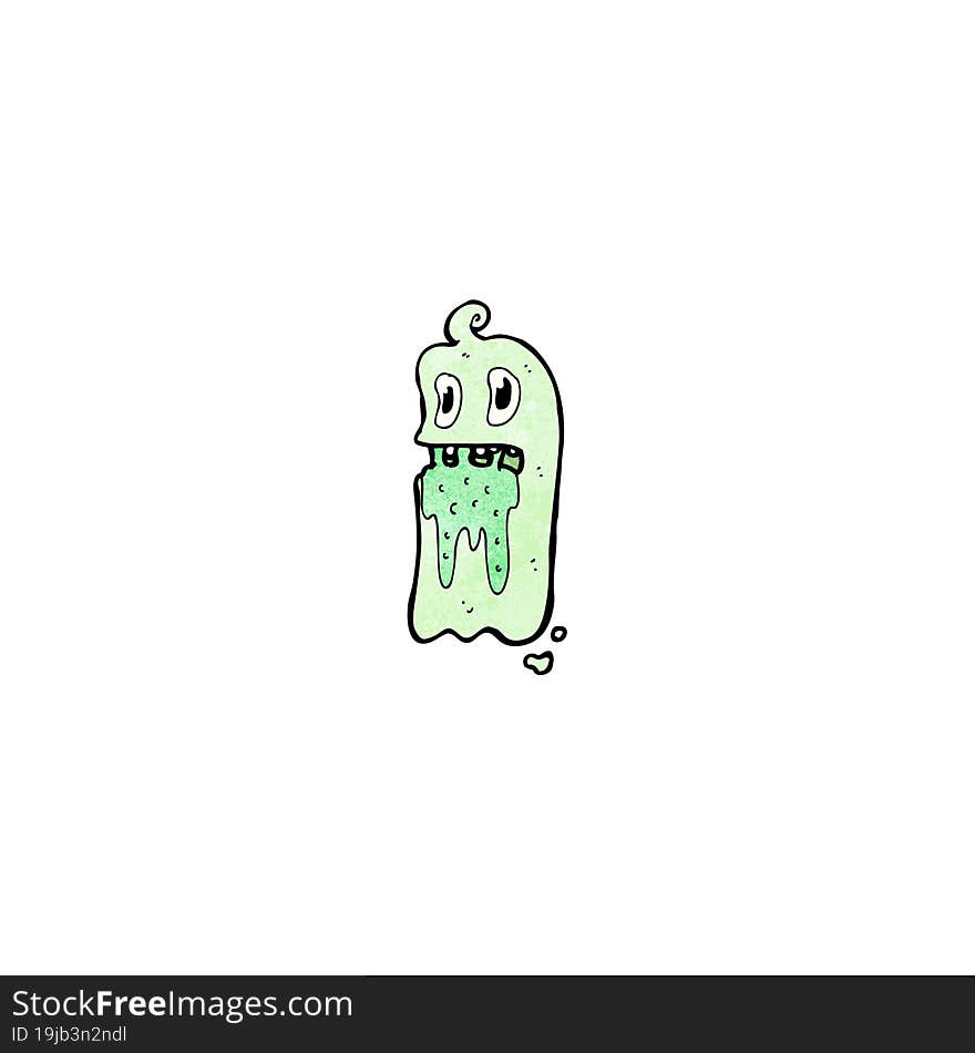 Cartoon Spooky Ghost