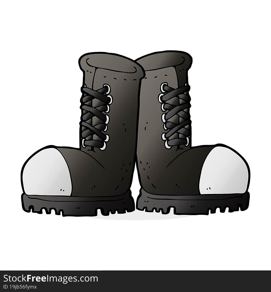 Cartoon Steel Toe Cap Boots