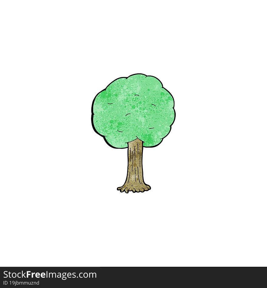 cartoon tree