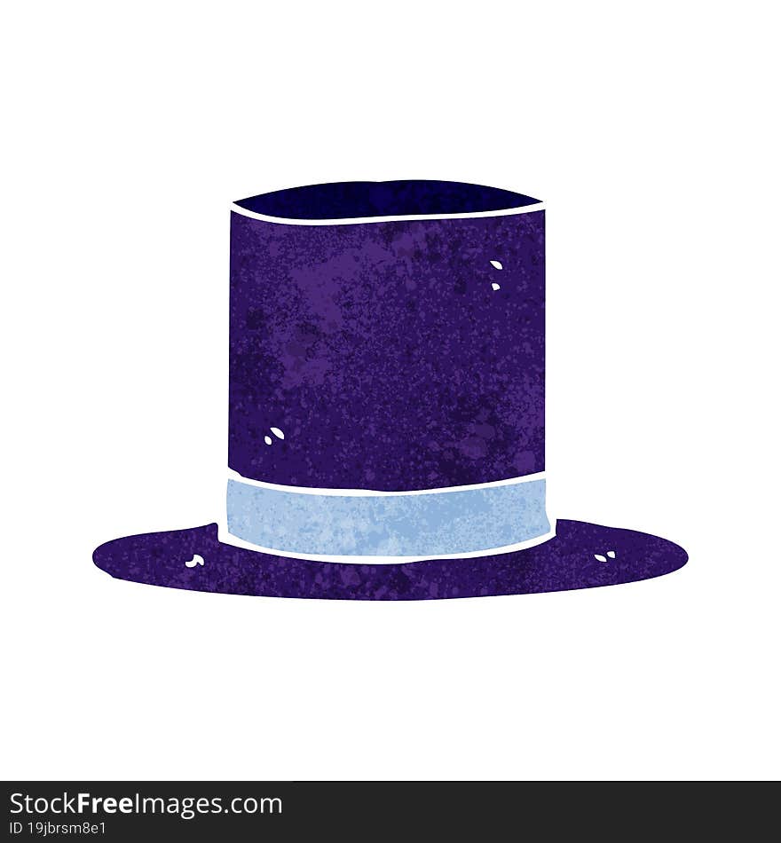 cartoon top hat