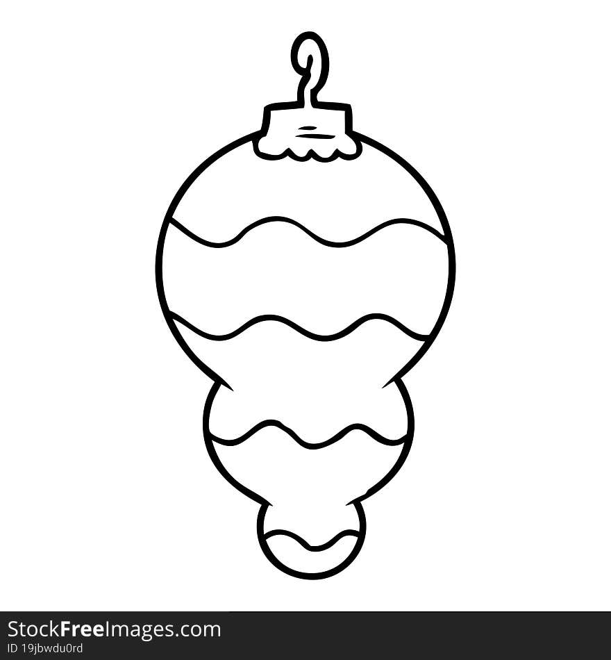 cartoon christmas decoration. cartoon christmas decoration