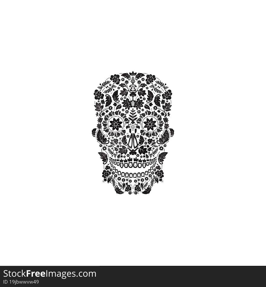 Day Of The Dead Skull