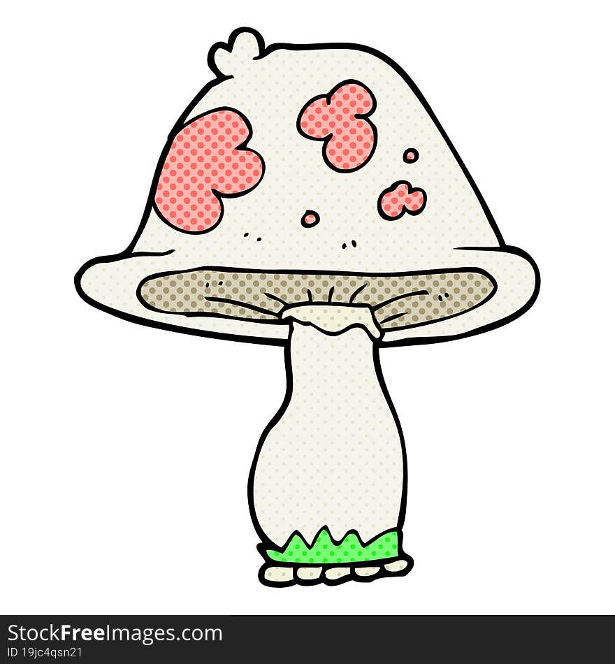 Cartoon Mushroom