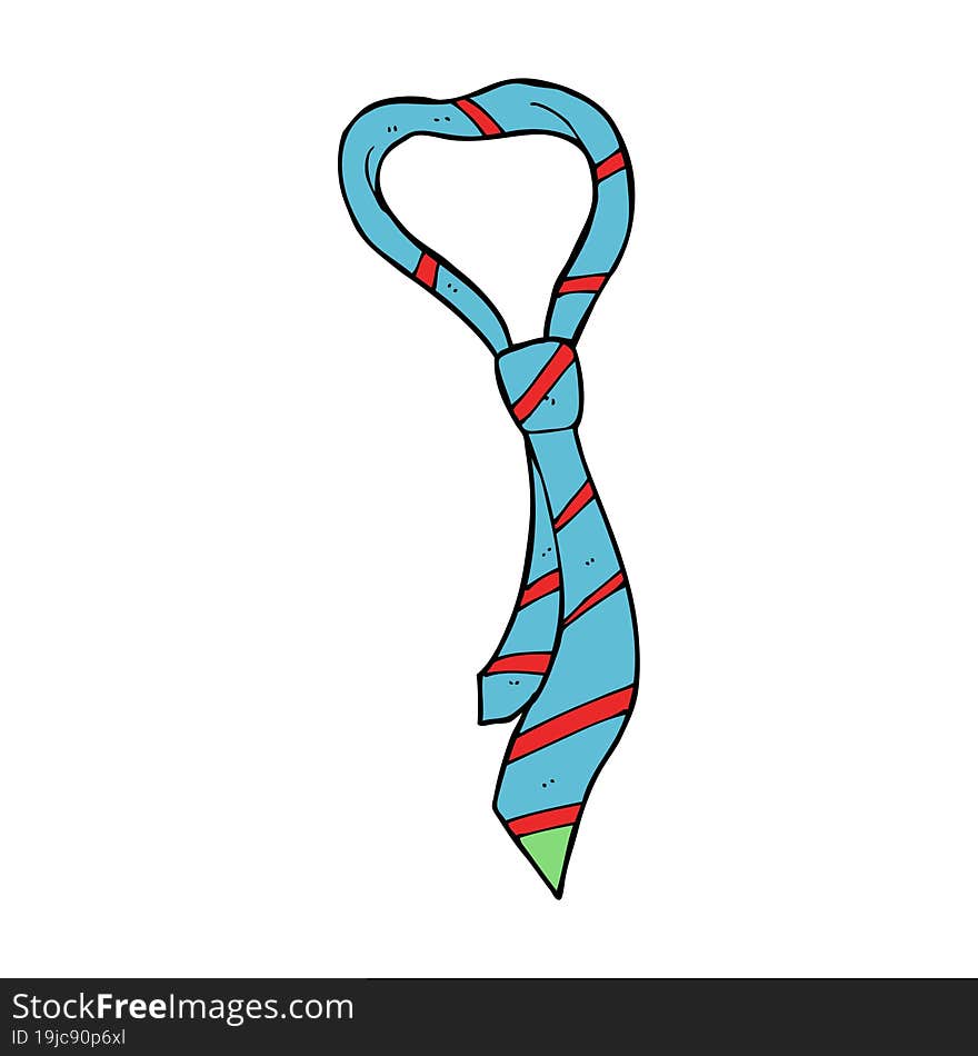 cartoon tie