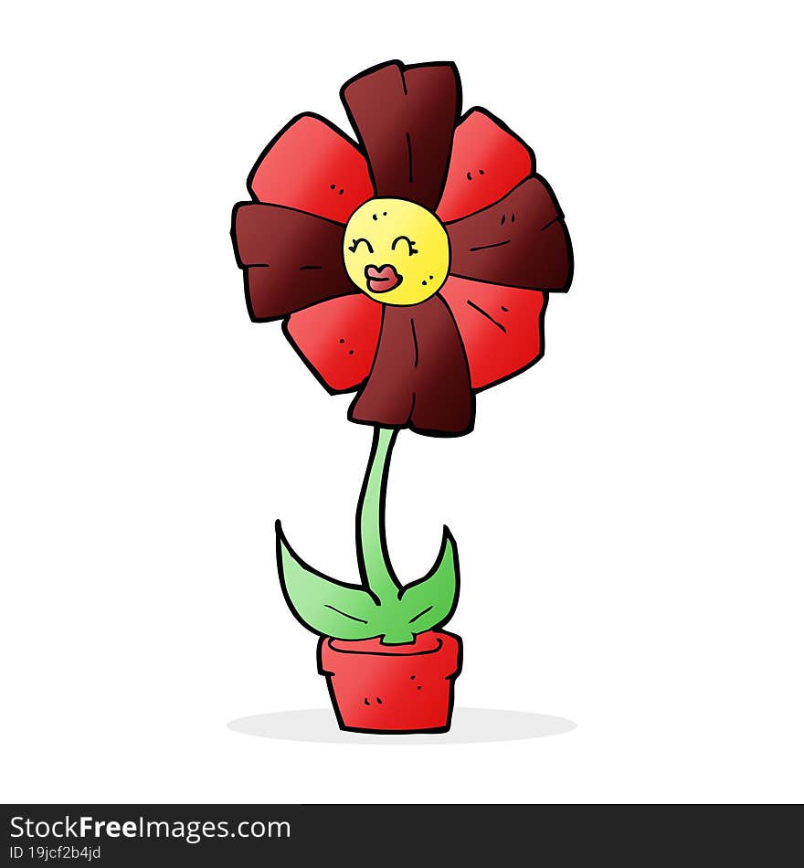 Cartoon Flower