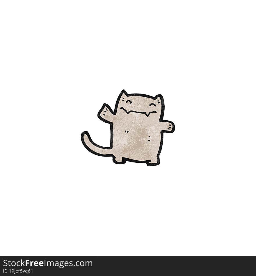 funny cartoon cat