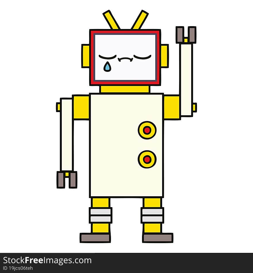 Cute Cartoon Robot