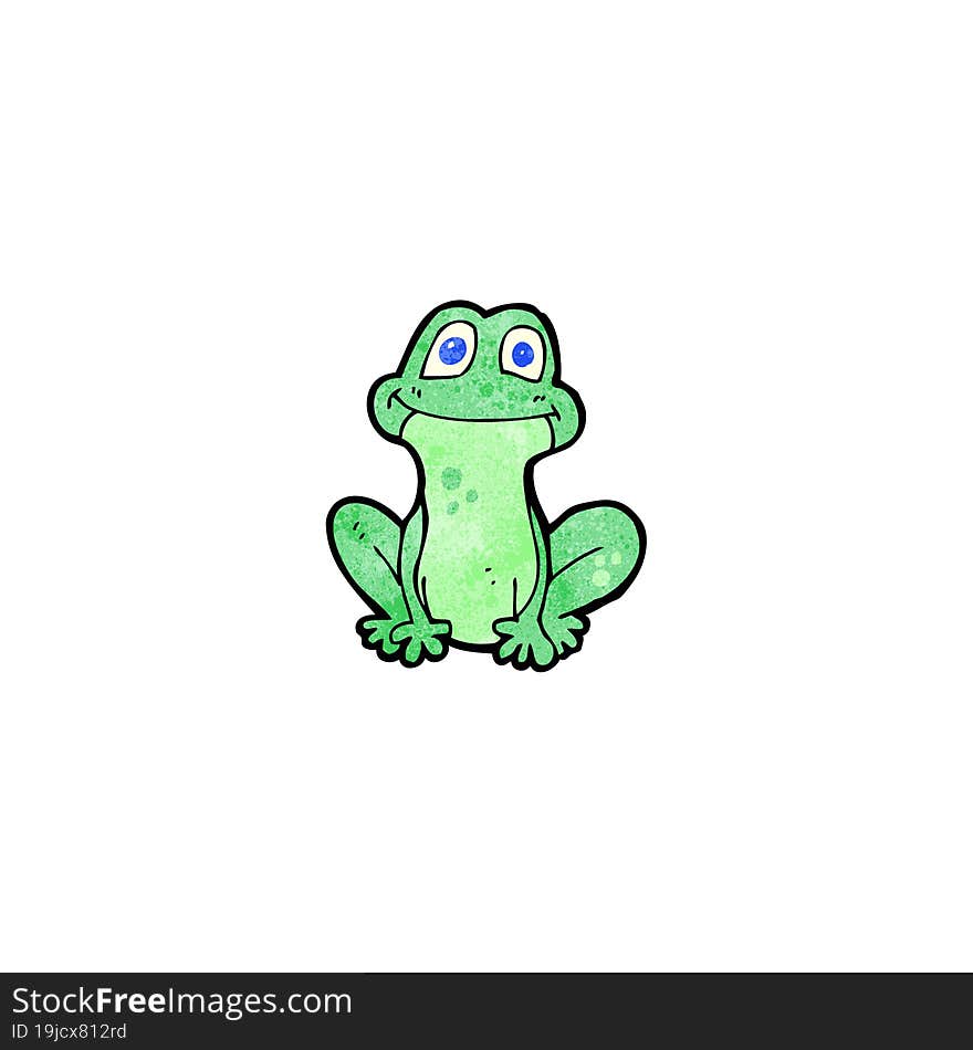 cartoon frog