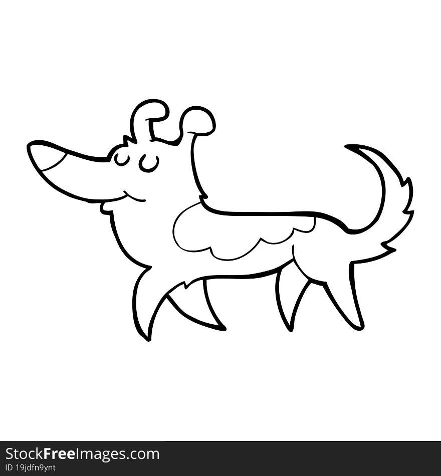 cartoon dog