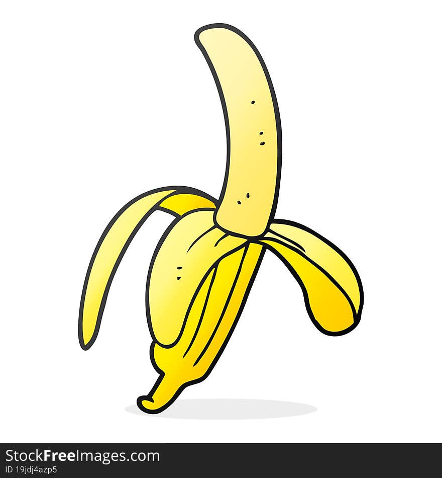 cartoon banana