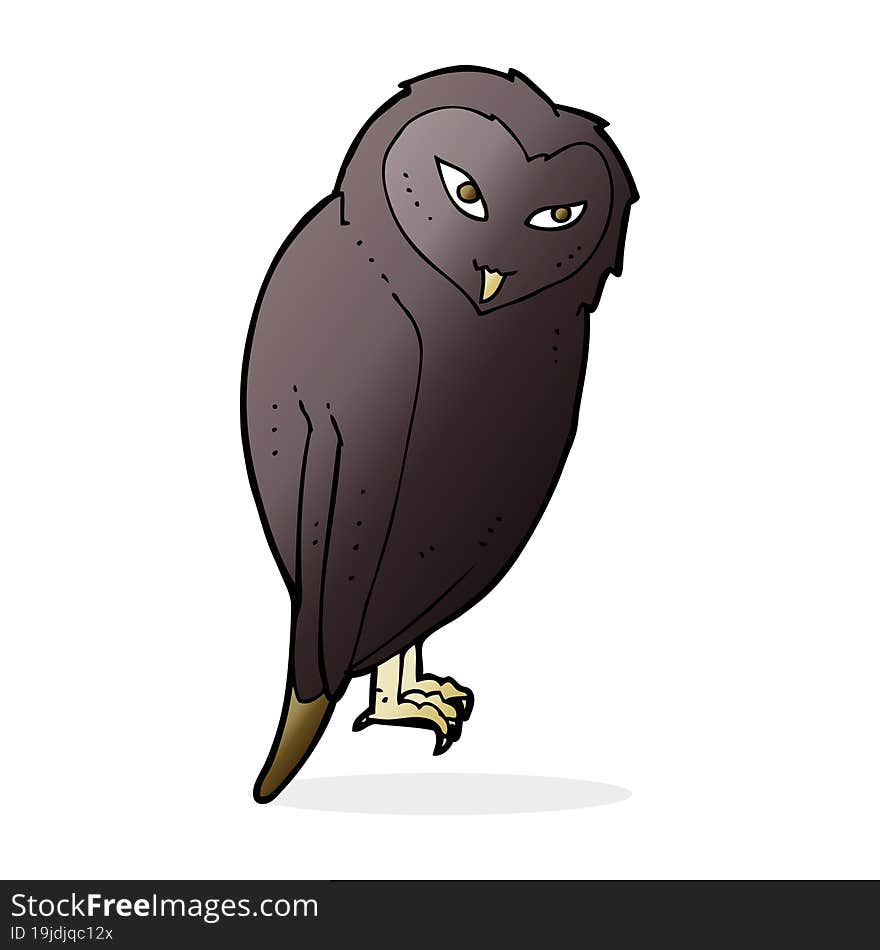 cartoon owl