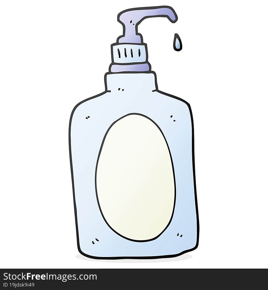 cartoon hand soap