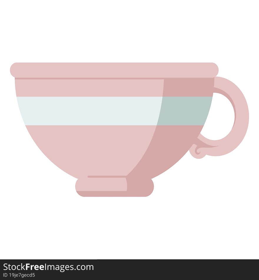 coffee cup graphic vector illustration icon. coffee cup graphic vector illustration icon