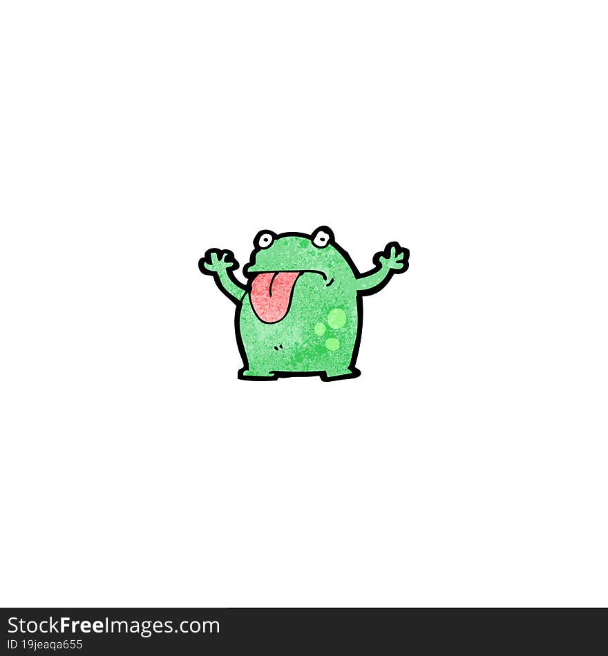 cartoon frog