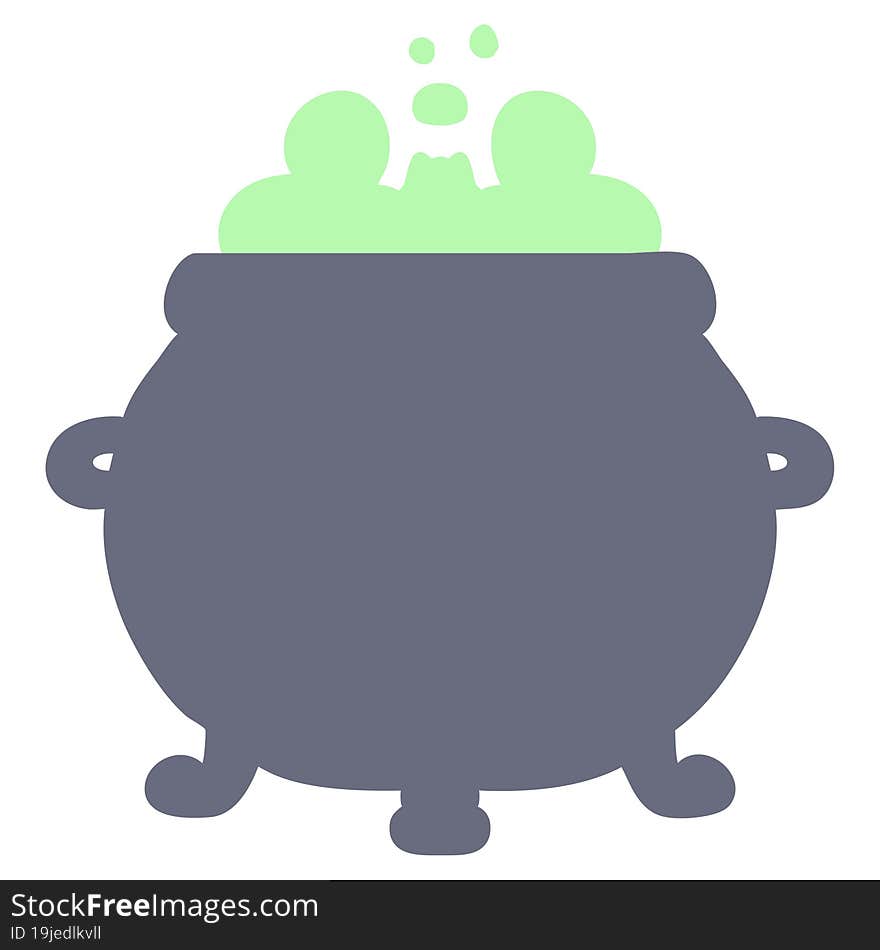 bubbling cauldron