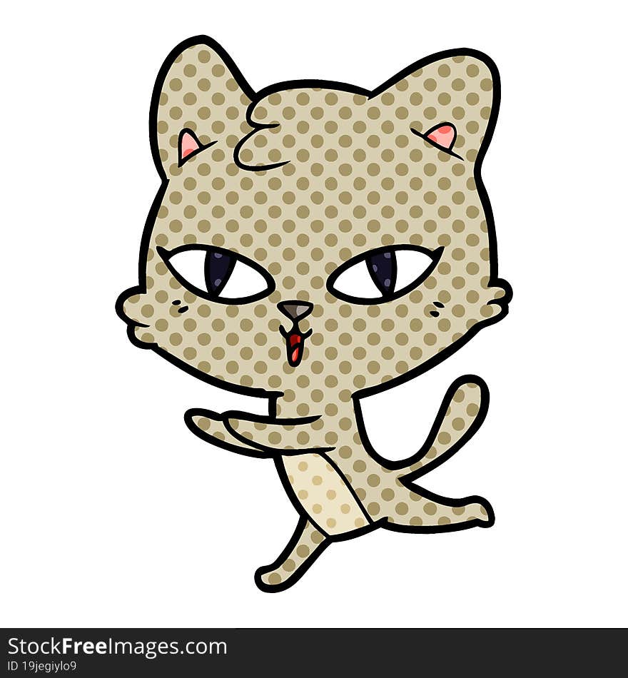 cartoon cat. cartoon cat